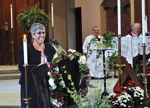 Vision 2020 Pellegrino 6 Who you gonna love? Pellegrino offers reflections at a liturgy celebrating the jubilee, or community-entrance anniversary, of one of her community members.
